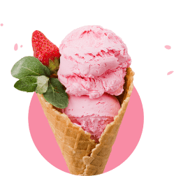 product-picture of strawberry ice cream