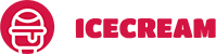 Logo with ice-cream